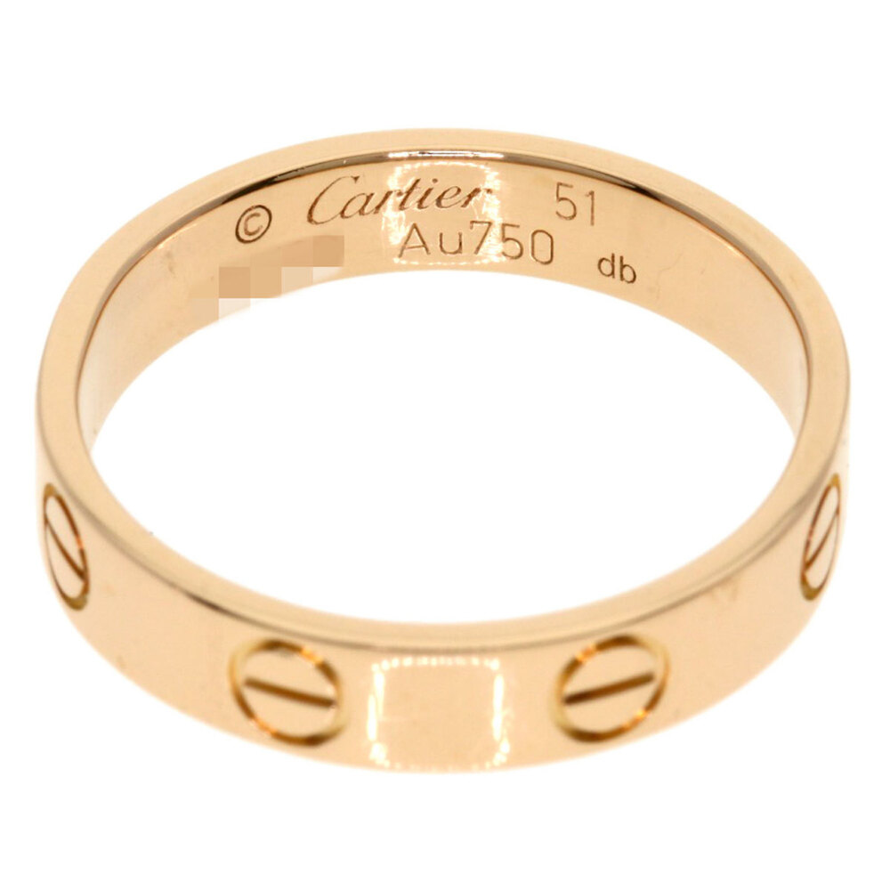 CARTIER Authentic 18k Gold Love Ring #51 - Picture 4 of 11